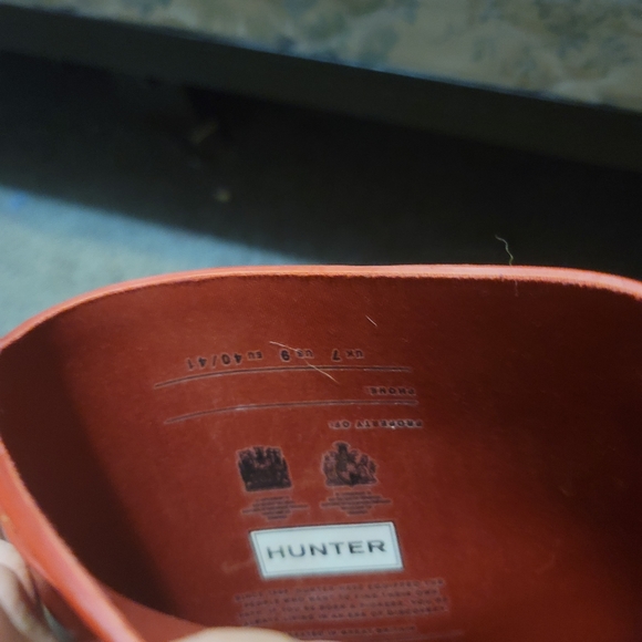 Hunter tall original rain boots glossy - Picture 5 of 6